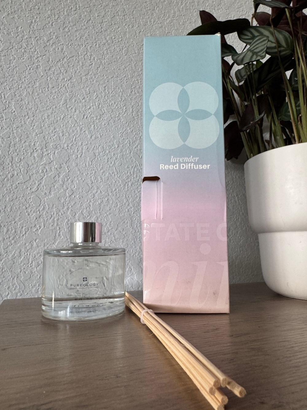 Pureology Lavender Reed Diffuser Brand New In Box 3.65 FL.Oz. - Picture 4 of 6